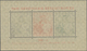 20789 Bizone: 1949, "EXPORTMESSE-HANNOVER" Block 1 In Seltener B-Farbe 30 Pf. In Dunkelgrünlichblau, Postf - Autres & Non Classés