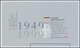 20923 Bundesrepublik Deutschland: 1999, Blockausgabe "50 Jahre Grundgesetz" Mit KOMPLETT UNGEZÄHNTE BLOCKM - Other & Unclassified