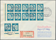 20943 Bundesrepublik - Zusammendrucke: 1963, 10 X 15 Pf Luther Komplettes Heftchenblatt Zusammen Mit Waage - Se-Tenant