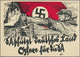 21048 Ansichtskarten: Propaganda: 1935 (ca), Dt. Reich. Farbkarte "S.A. Schützt Deutsches Land / Opfern Fü - Political Parties & Elections