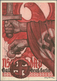 21049 Ansichtskarten: Propaganda: 1935, "NSDAP Gau Groß-Berlin", Farbige Propagandakarte, Gelaufen Mit Tex - Political Parties & Elections