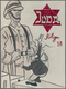 21090 Ansichtskarten: Propaganda: Antisemitismus - "JUDA - Englands Mandat In Palästina Trifft Auf Jüdisch - Political Parties & Elections