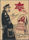 21124 Ansichtskarten: Propaganda: Antisemitismus - "JUDA - Stalin's Weg", "Folge 55", Zutiefst Antijüdisch - Political Parties & Elections