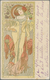 21300 Ansichtskarten: Künstler / Artists: ALPHONSE MUCHA, Kl. Sammlung Mit Sechs Verschiedenen Karten, Dab - Unclassified