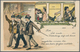 Delcampe - 21664 Ansichtskarten: Deutschland: 1897-1918, MILITARIA : 56 Litho-Karten Mit Entsprechenden Motiven, Meis - Andere & Zonder Classificatie