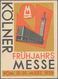 Delcampe - 21743 Ansichtskarten: Nordrhein-Westfalen: KÖLN (alte PLZ 5000), Konvolut Mit 31 Historischen Ansichtskart - Other & Unclassified