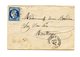 France - Cérès N°60 II - Lettre - GC 203 - 1874 - 2 Scans - (B2140) - 1871-1875 Ceres