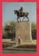 233055 / Almaty - MONUMENT TO A. IMANOV , HORSE MAN , Kazakhstan Kasachstan - Kazakistan