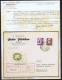 Italy: Corrieri Alta Italia  Privat Postal Service 1945 On Registered Letter With Certificate B Savarese Oliva - Marcofilía