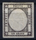 Napoli Sa 19  Mi 3 MH/* Flz/ Charniere  1 G Black Nice Margins But Creases - Napoli