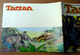 Album Tarzan Cenisio 1973 Vuoto + Set Completo Figurine 1/200 Su Foglio Da Ritagliare - Altri & Non Classificati