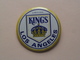 KINGS Los Angeles : Older Button / Pin / Speld / Epingle ( +/- 56 Mm. ) Zie Photo / Foto Voor Detail ! - Los Angeles Kings