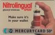 Mercury, MER296, Nitrolingual, Mint, 20MERA, 2 Scans. - [ 4] Mercury Communications & Paytelco