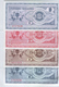 MACEDONIA 1-4 1992 10-100 Denar UNC - North Macedonia