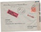 Lettre  ITALIE  , EXPRES,   Avec Censure  (x82/89) - Storia Postale