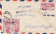 Lebanon-Liban Com Cover,sent 1947 " RARE JALLE DIB" Octogonale Black Clear Cancela-verso 2 Stamps- SKRILL PAY ONLY - Lebanon