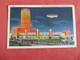 General Motors Building Zeppelin - Chicago Worlds Fair -----    ------  Ref 2964 - Exhibitions