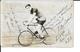 CYCLISME - RARE - Photo Carte - VICTOR LINART - Signée - Cycliste - CHAMPION DE BELGIQUE D' EUROPE ET DU MONDE - Wielrennen