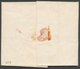 Switzerland - Suisse - Helvetia  Erlier Cover 1854 - 1862 Helvetia Imperforated (I) - Storia Postale