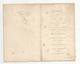 Menu ,4 Pages , 25 Ans , 1889-1914, Diner , Imp. Baillaud , Angers - Menu