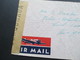 Zensurbeleg Nicaragua Air Mail / Luftpost Nach New York. Censurada. Marken Mit Aufdruck! - Nicaragua