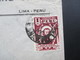 Zensurbeleg Peru 1942 Pan American Trading Co. Representaciones Examined By 4632. Air Mail - Pérou