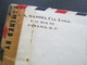 Zensurbeleg Panama 1943 Via Miami Nach New York. A.A. Sasso, Cia. LTDA. Examined By 4933. Air Mail - Panamá