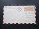 USA 1930 Nr. 322 Flugpostmarke Verwendet 1941 Als EF Pueblo Colo. Air Mail / Luftpost - Storia Postale