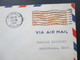 USA 1930 Nr. 322 Flugpostmarke Verwendet 1941 Als EF Pueblo Colo. Air Mail / Luftpost - Covers & Documents