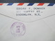 USA 1930 Nr. 322 Flugpostmarke Verwendet 1941 Als EF Pueblo Colo. Air Mail / Luftpost - Storia Postale