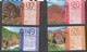 HONG KONG, 2018, MNH, DEFINITIVES, LANDSCAPES, UNESCO SITES, MOUNTAINS, COASTLINES, 4 BOOKLETS - Geography