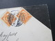 Mexiko 1907 MeF Brief Mit Schwarzer Ecke / Trauerbrief? Vda. De T.R. Hasam & Cia. Nach Edinburgh Schottland - Mexico