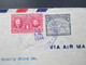 Zensurbeleg Panama 1944 Nach New York Gesendet!. Examined By 6241. Air Mail - Dominikanische Rep.