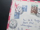 Tunesien 1961 Luftpost / Air Mail Nach Lexington USA Gesendet. Schöne MiF - Tunesië (1956-...)