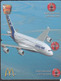 CHINA AVIATION PLANE A3XX AIRBUS AEROFLOT SPACE SHUTTLE BAIKAL BOEING 747 5 PUZZLES OF 10 PHONE CARDS - Avions