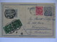 GERMANY - 1923 Inflation Uprated Postcard - Magdeburg To Leicester England - 1800 DM Rate - Other & Unclassified