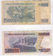 TURKEY 207-208 1990 250000-500000 Lirasi Used Lot 2 - Turquie