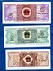 Chine / Lot De 3 Billets - Chine