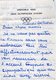 VP12.054 - Lettre - Papier à En - Tête - GRENOBLE 1968 Jeux Olympiques D'Hiver - Sports & Tourism
