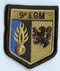 ECUSSON TISSU DE BRAS - 9e LEGION GENDARMERIE MOBILE - DOS SCRATCH - NEUF SACHET NON OUVERT - Police