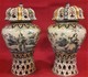 France 1700 -800 Pottery Pairs Perfectly Preserved And Are Painted With Two Different Images - Altri & Non Classificati