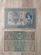 Banknoten Österreich 1000 Kronen 1902 Und 10000 Kronen 1918 Roter Stempel DeutschÖsterreich; - Autriche