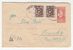 Yugoslavia Postal Stationery Letter Cover Travelled Registered 1949 Široki Brijeg To Zagreb B180520 - Ganzsachen