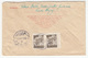 Yugoslavia Postal Stationery Letter Cover Travelled Registered 1949 Široki Brijeg To Zagreb B180520 - Ganzsachen