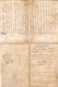 ACTE NOTARIE SUR PEAU DE 1787 DE LORRAINE ET BARR ACTE DE VENTE - Manuscrits