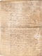 ACTE NOTARIE SUR PEAU DE 1770 DE LORRAINE ET BAR ACTE DE VENTE - Manuskripte