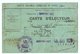 Ambérieu En Bugey (01) Ain : Carte D'électeur Avril1929 Avec Tampons Mairie Et Les Différents Votes électoraux. - Documents Historiques