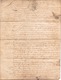 ACTE NOTARIE SUR PEAU DE 1787 DE LORRAINE ET BAR ACTE DE VENTE - Manuscrits