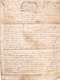 ACTE NOTARIE SUR PEAU DE 1742 DE LORRAINE ET BAR ACTE DE MARIAGE - Manuscrits