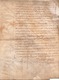 ACTE NOTARIE SUR PEAU DE 1783 DE LORRAINE ET BAR - Manuscripts